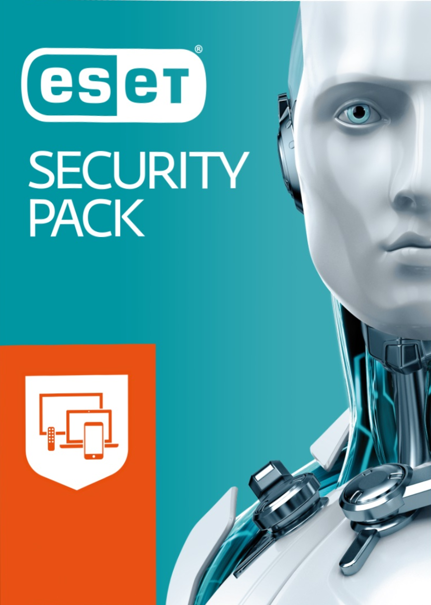 ESET Security Pack 1+1 2021 - Licencja na 1 rok, 2 urządzenia:1PC i 1 urządzenie mobilne, ESD Nowa Licencja - Windows