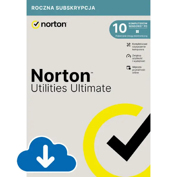 Norton Utilities Ultimate 2026 (10 stanowisk, 12 miesięcy)
