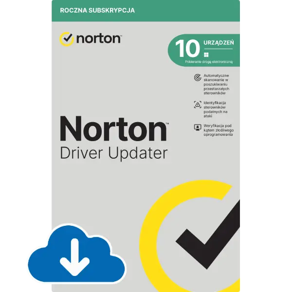 Norton Driver Updater 2026 (10 stanowisk, 12 miesięcy)