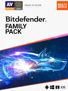 Bitdefender Family Pack (15 stanowisk, 1 rok) - kontynuacja licencji - klucz ESD