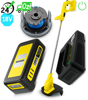 Karcher LTR 18-25 Battery Kosa, podkaszarka akumulatorowa +akumulator, +ładowarka, +żyłka