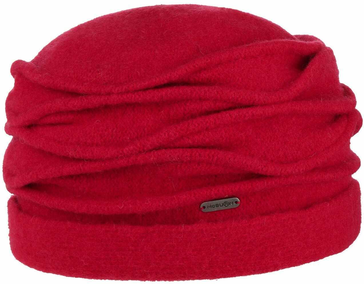 Czapka z Sukna Wełnianego Kamita by McBURN, czerwony, One Size