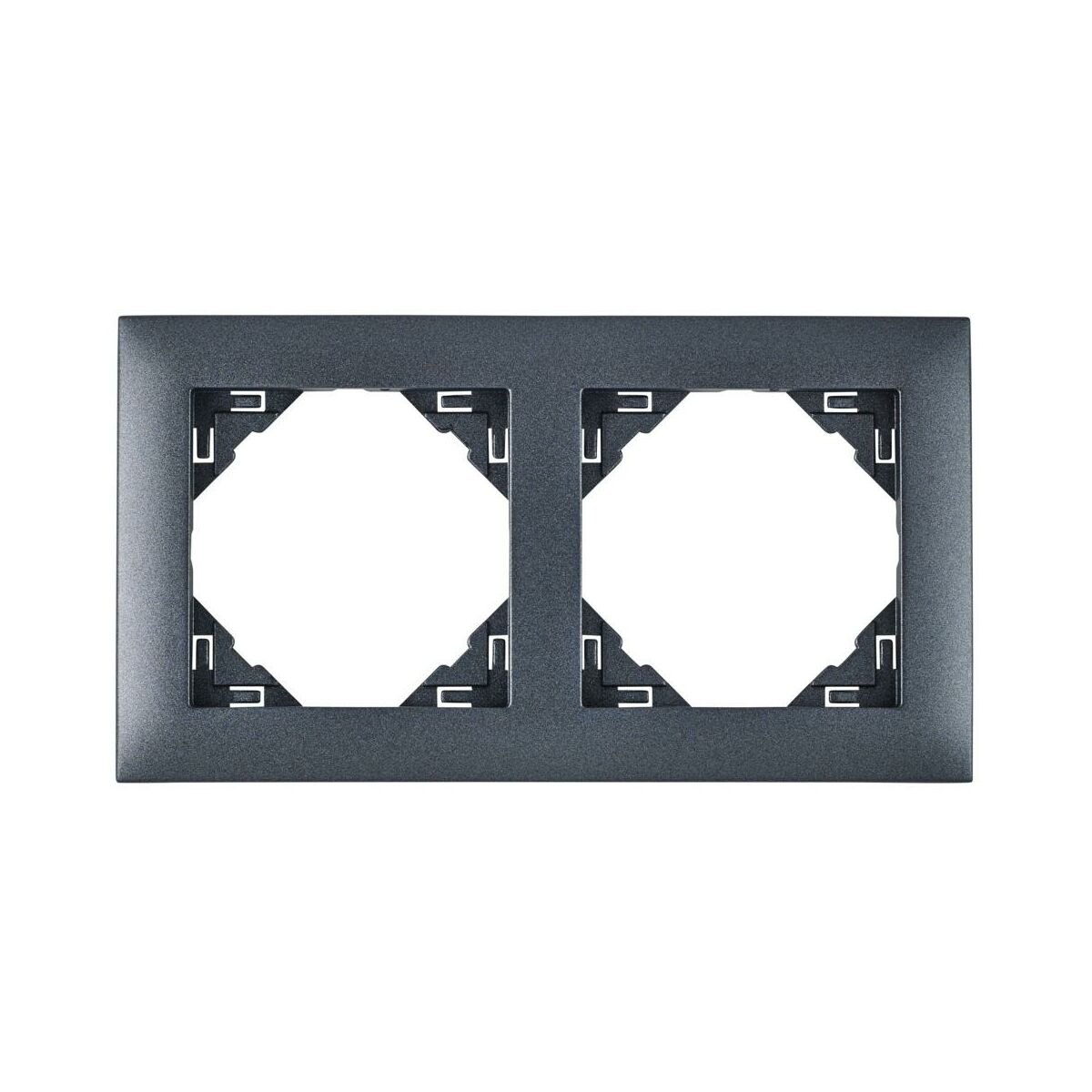 Efapel Ramka podwójna LOGUS 90 Grafit