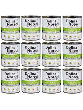 Dolina Noteci Premium Pies Dziczyzna Puszka 800g