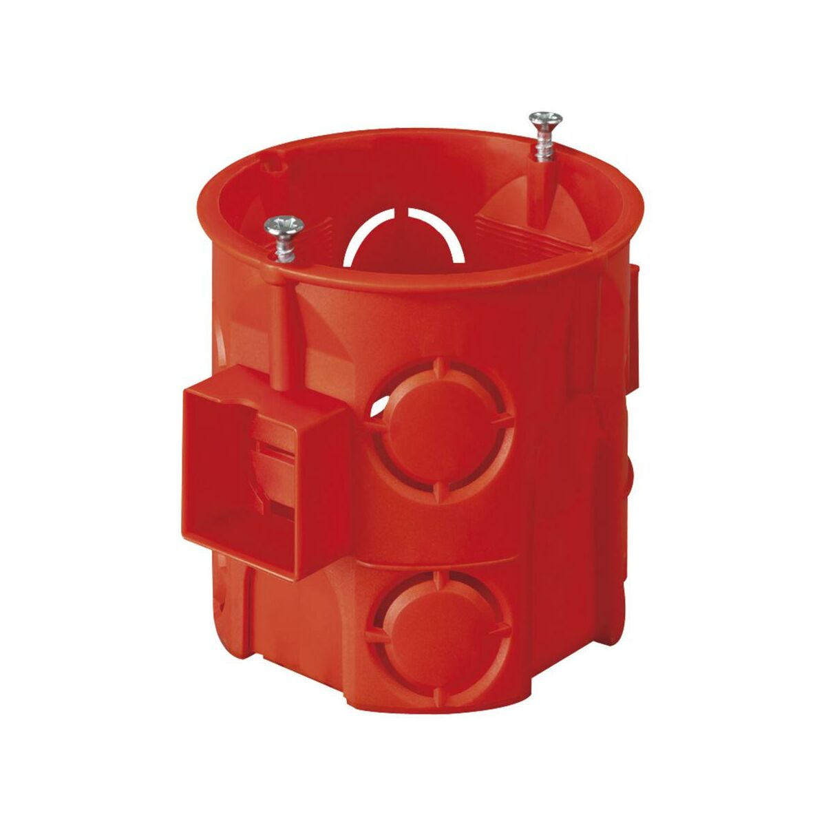 Elektro-Plast Puszka podtynkowa 60 łączona głęboka z wkrętami 0285-01 pomarańczowa