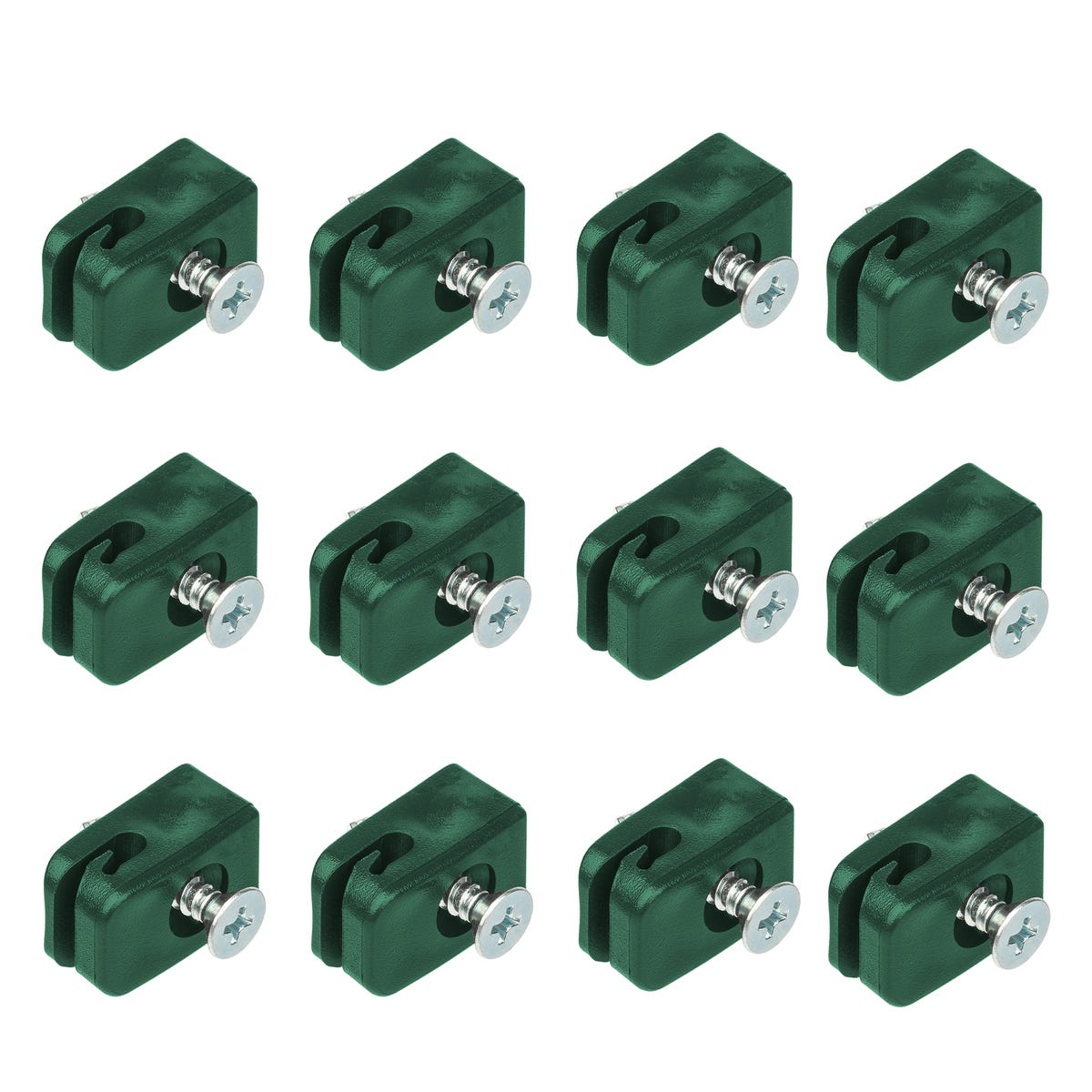 Przelotki do siatek 12szt. zielone 5905309200210