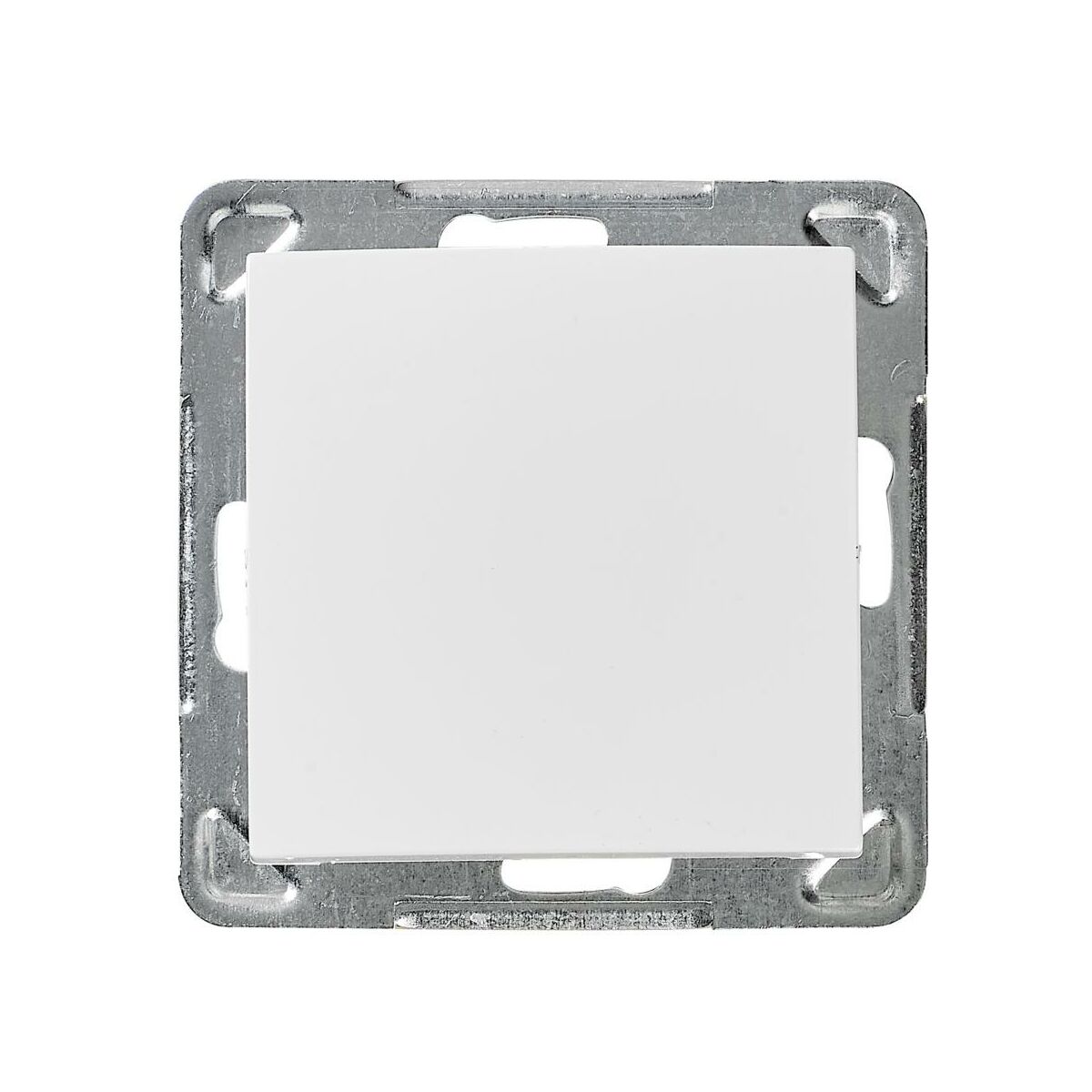 IMPRESJA łącznik jednobiegunowy BIAŁY