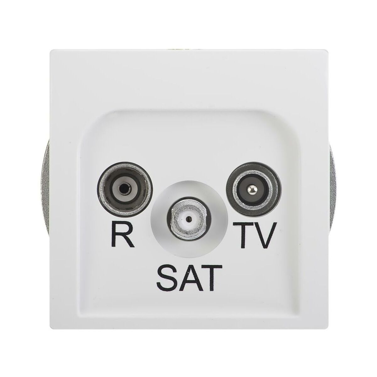 Kontakt Simon Gniazdo RTV / SAT końcowe BASIC biały