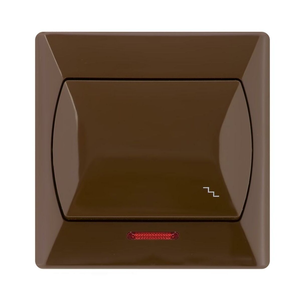 Berker schodowy Ospel Akcent podświetlany brązowy