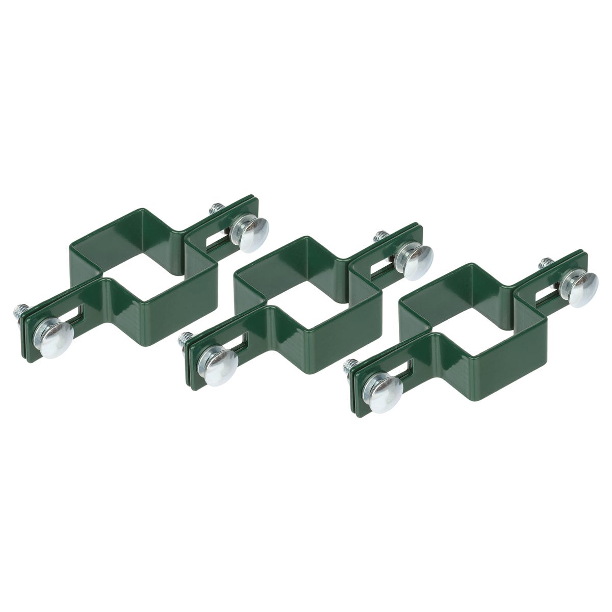 Obejma przelotowa 40x60 mm 3szt. zielona 5905309201583