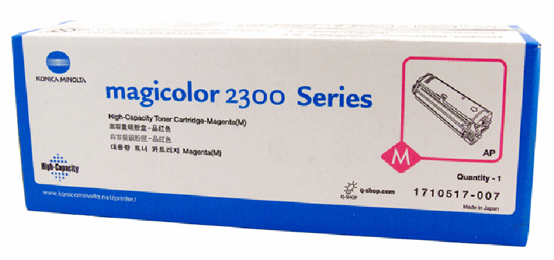 Toner Minolta 1710517-007 Magenta do drukarek (Oryginalny) [4.5k]