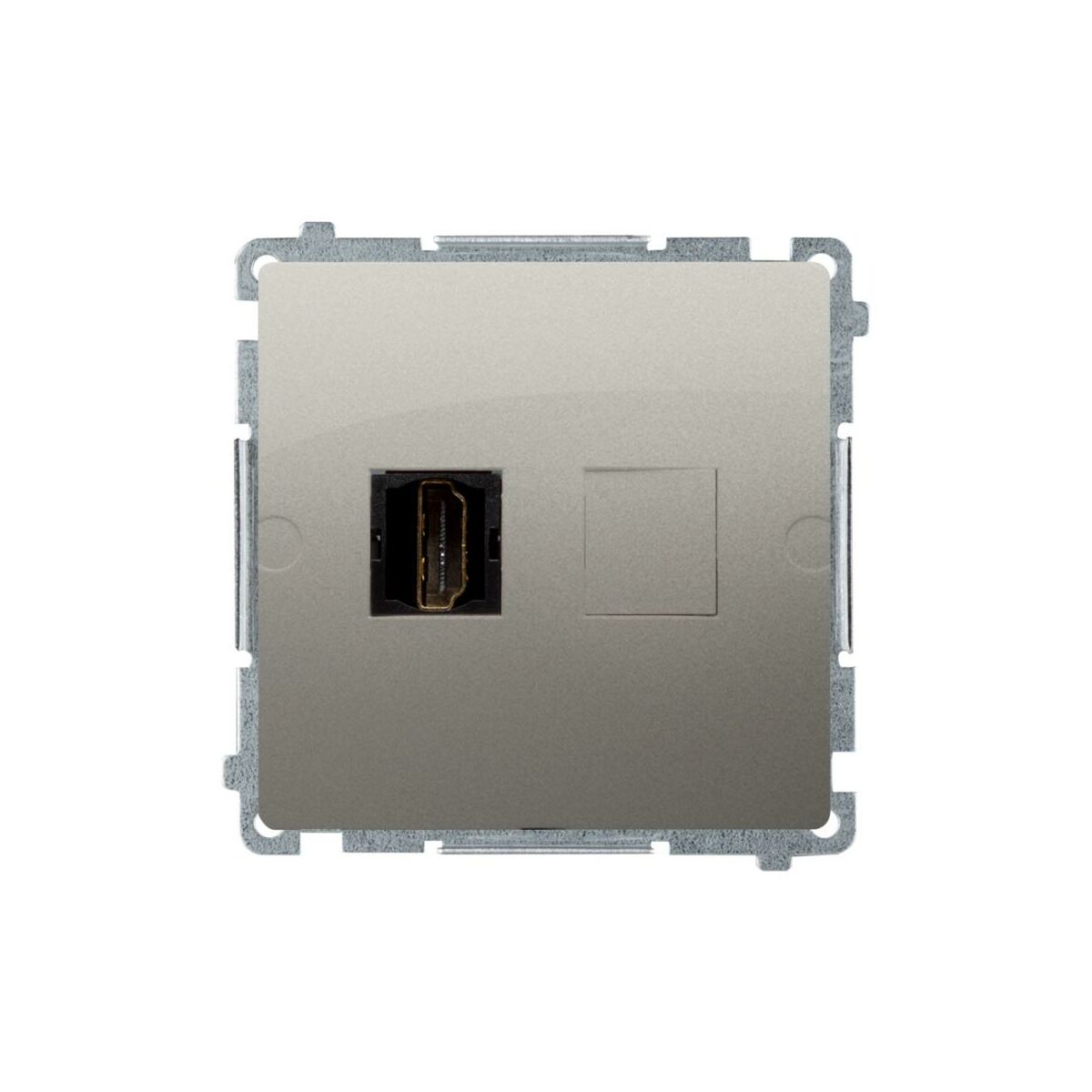 Kontakt Simon Gniazdo pojedyncze HDMI BASIC MODUŁ satyna