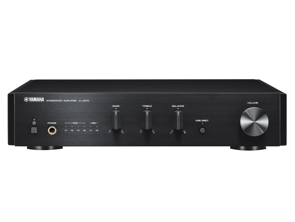 Yamaha A-U670 srebrny)