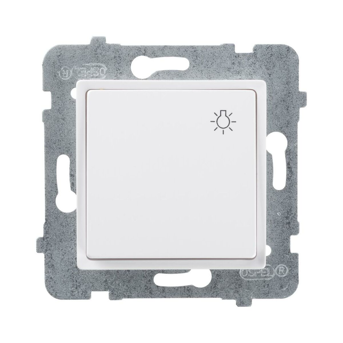 Polmark Przycisk światło ROSA biały