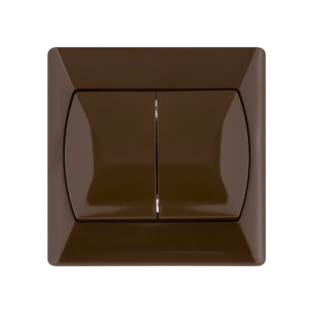 Ospel Łącznik podwójny schodowy AKCENT brąz