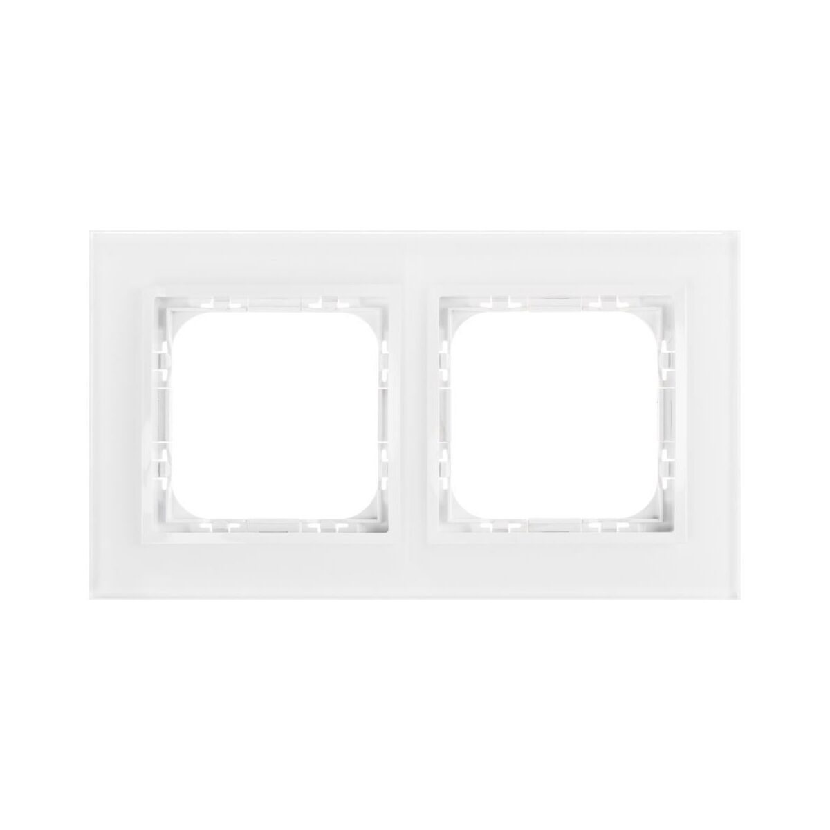 Ospel Impresja szkło białe ramka R-2YGC/31/00 R-2YGC/31/00