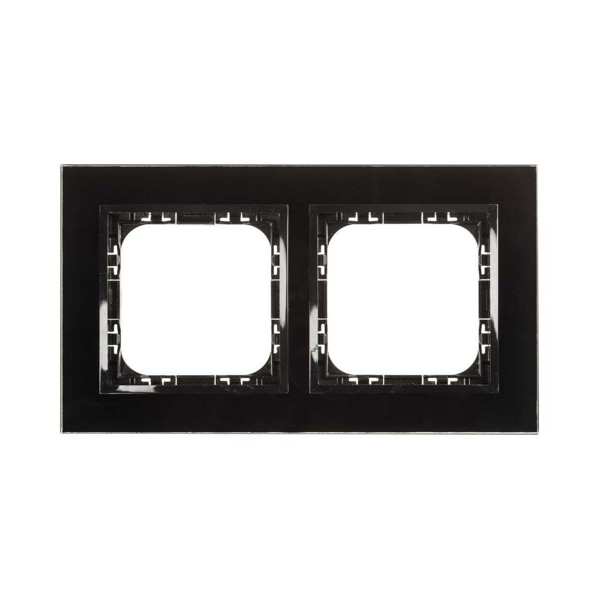 Ospel Impresja szkło czarne ramka R-2YGC/32/25 R-2YGC/32/25