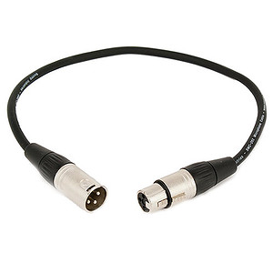 Kabel XLR (M) - XLR (F) 30cm