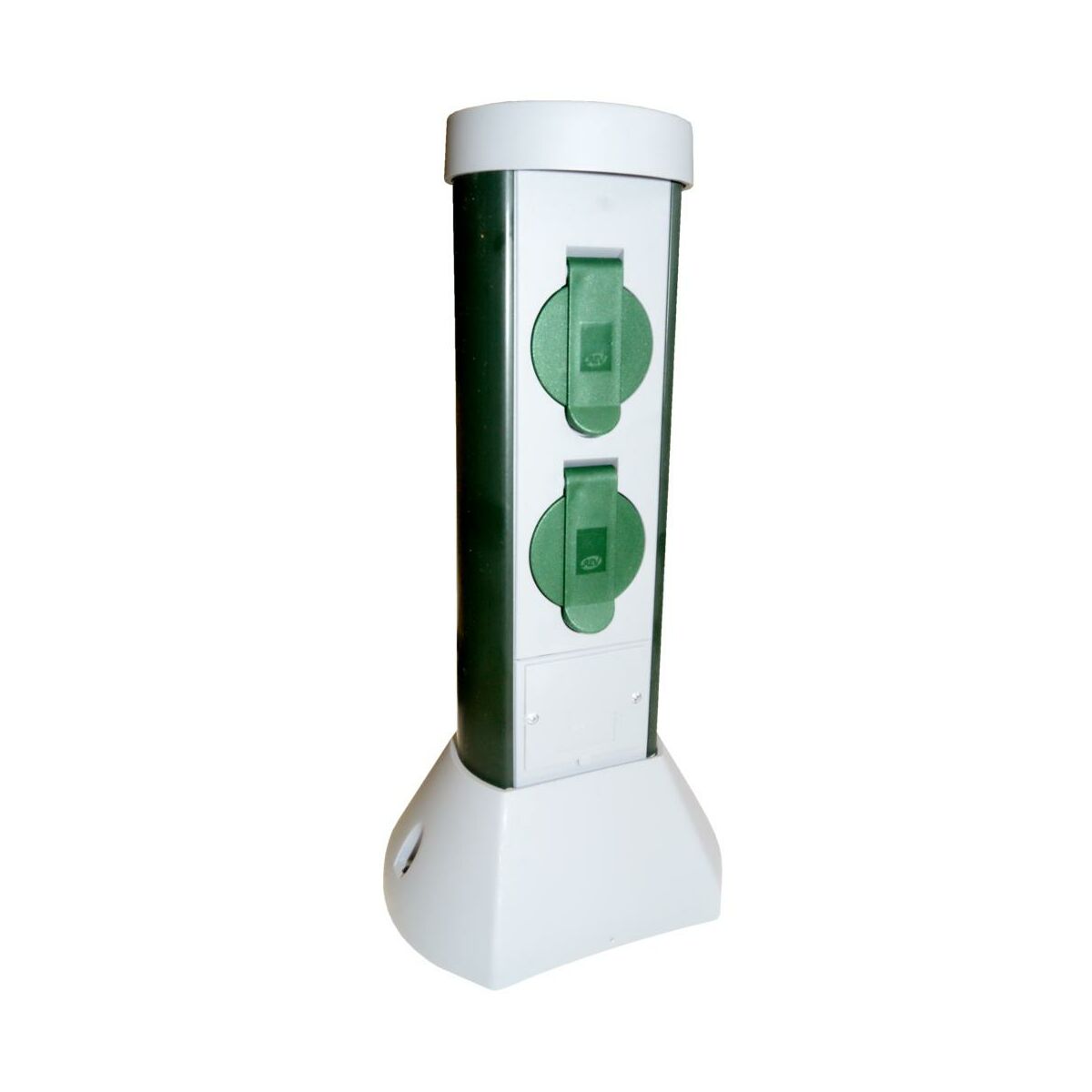 REV RITTER Gniazdo ogrodowe PODWÓJNE 2X2P+Z IP44 2M GREEN CRAFT RITTER