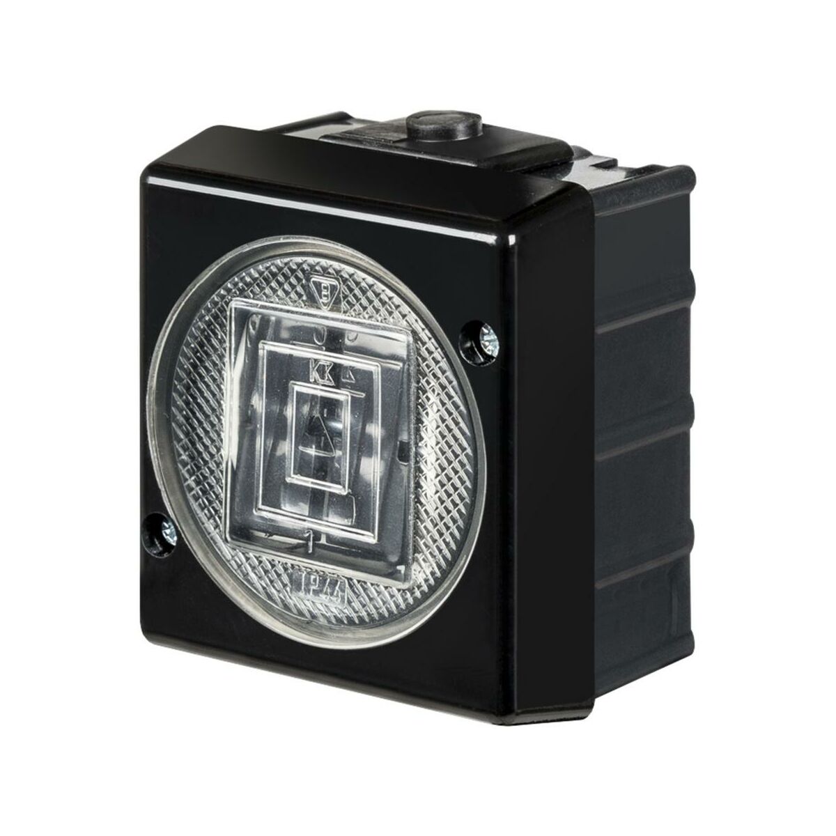 DUWI Włącznik pojedynczy SENIOR  Czarny  DUWI