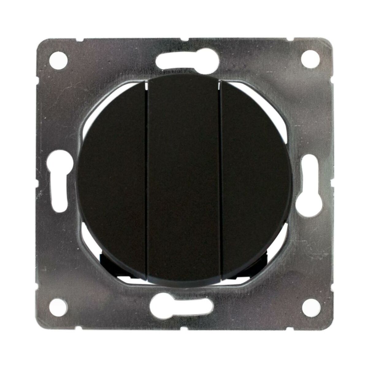 DPM SOLID Włącznik potrójny SOUL  czarny  DPM SOLID