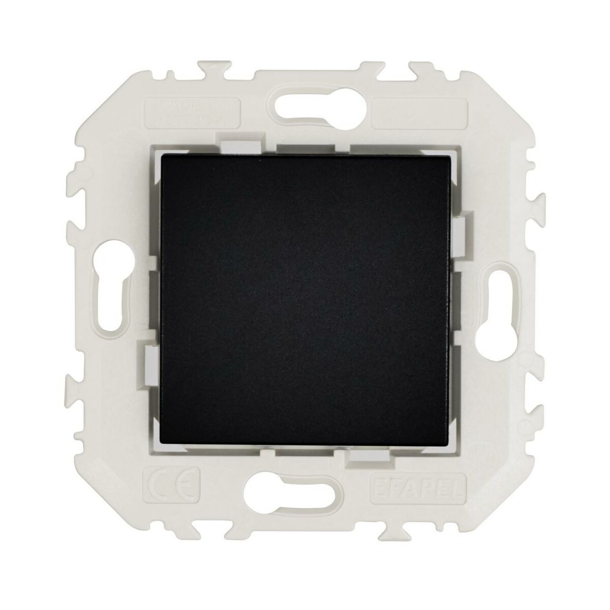 Efapel Przycisk pojedynczy QUADRO czarny