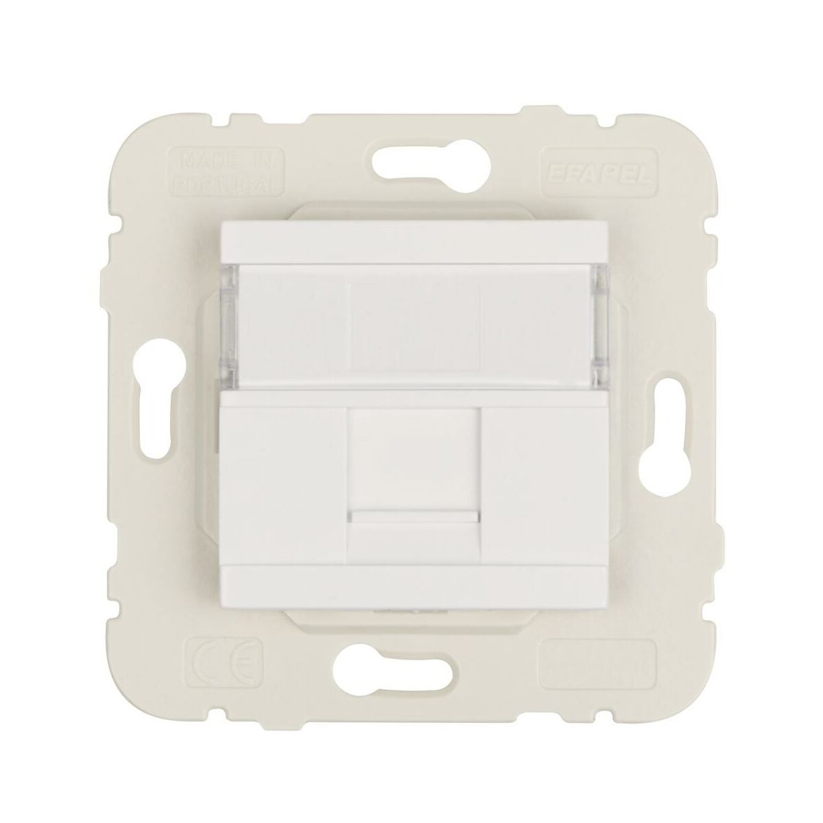 Efapel Gniazdo komputerowe POJEDYNCZE QUADRO Biały