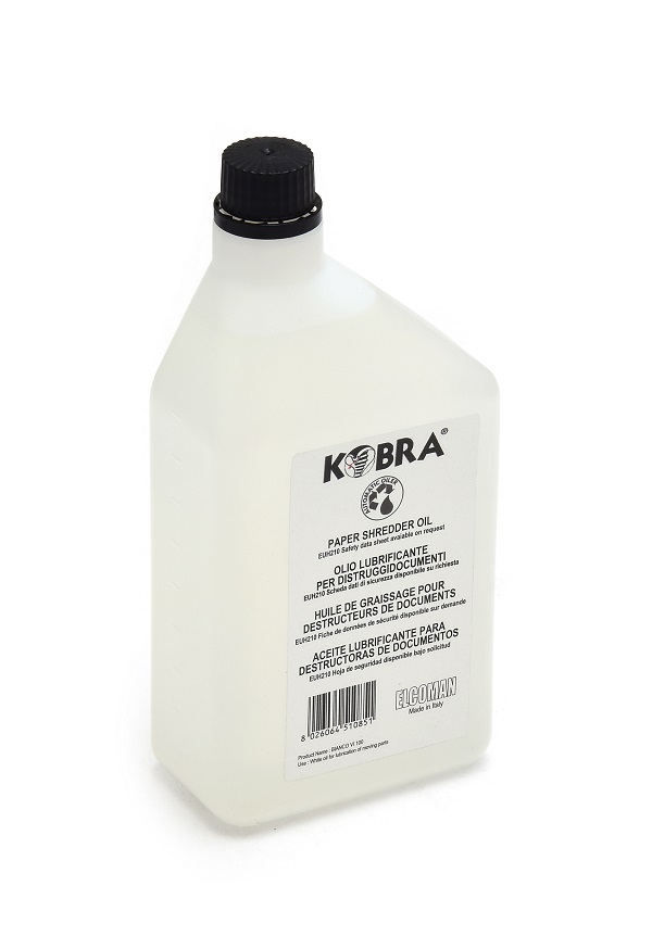 Olej do niszczarek KOBRA - butelka  1 litr