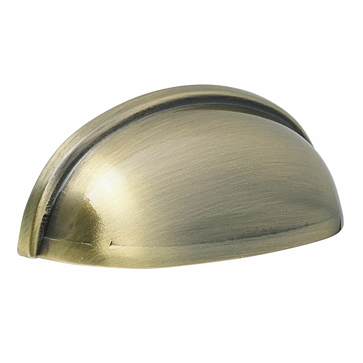 Uchwyt meblowy Cup 64 mm mosiądz patyna Inspire