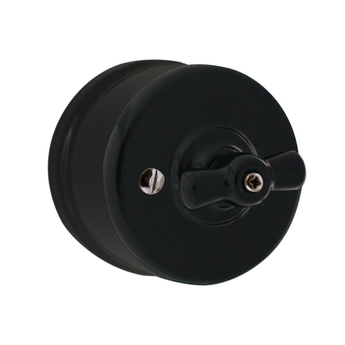 Włącznik pojedynczy CLA2001  Czarny