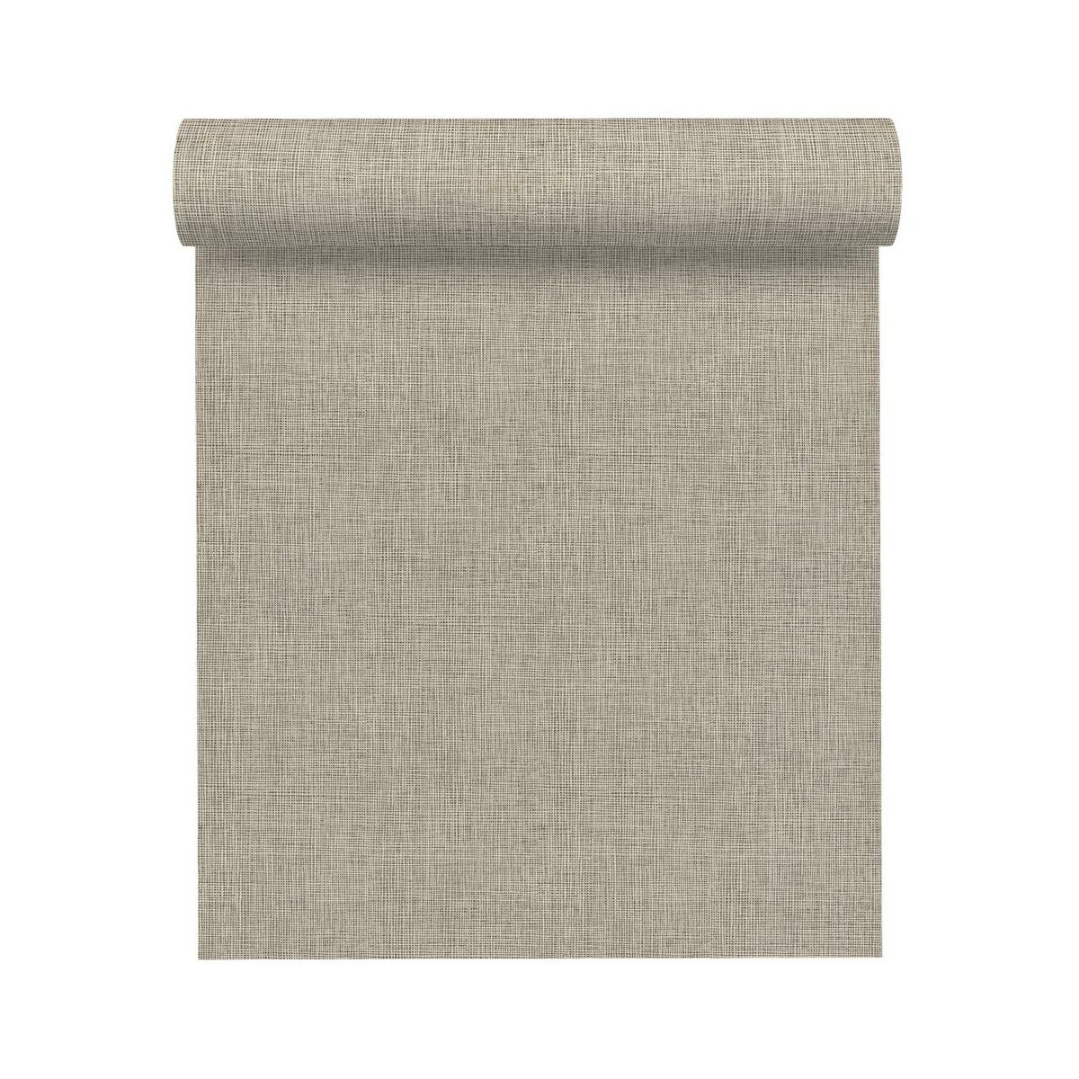 Tapeta Tuval ciemnobeżowa winylowa na flizelinie