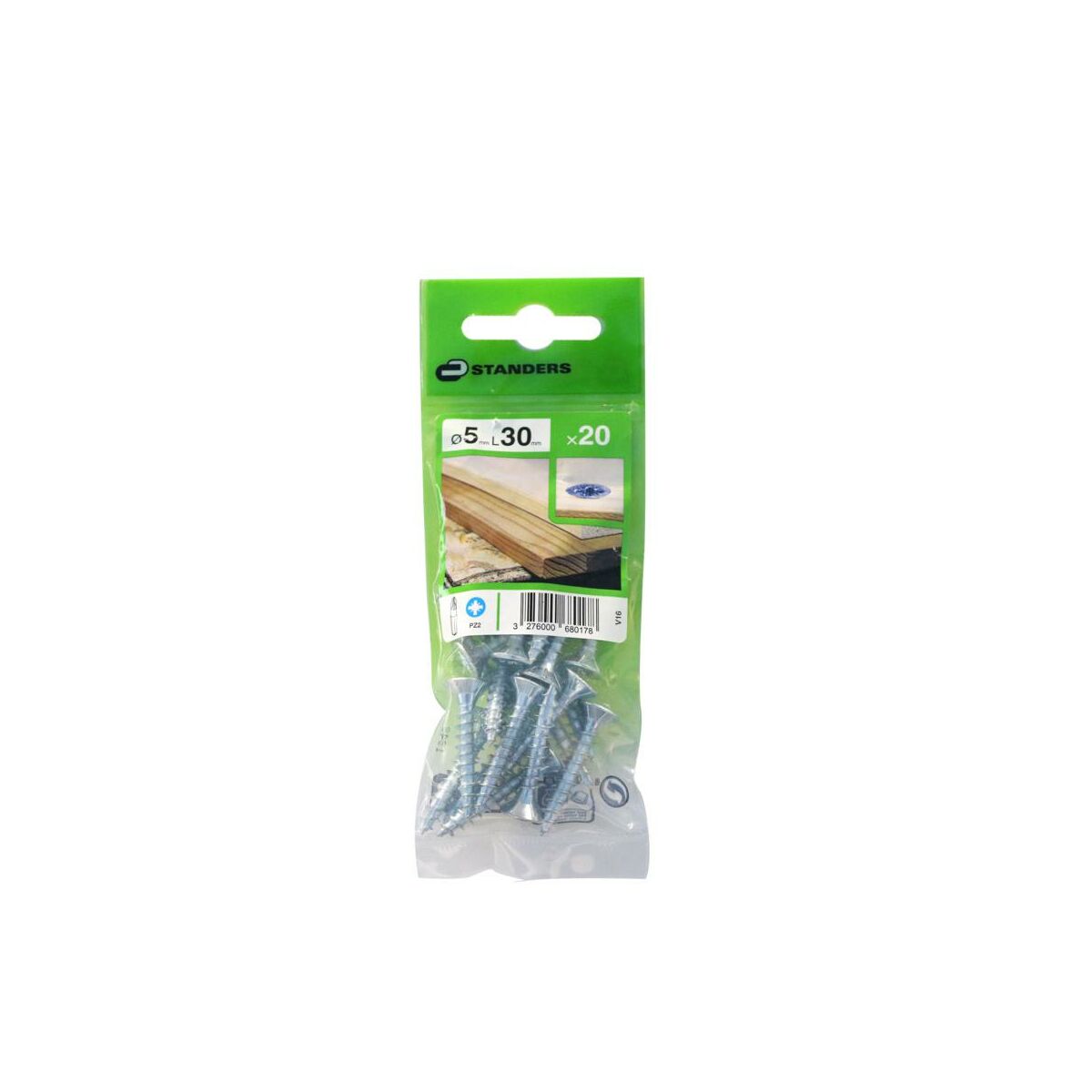 Wkręt 5 x 30 mm 20 szt. Standers