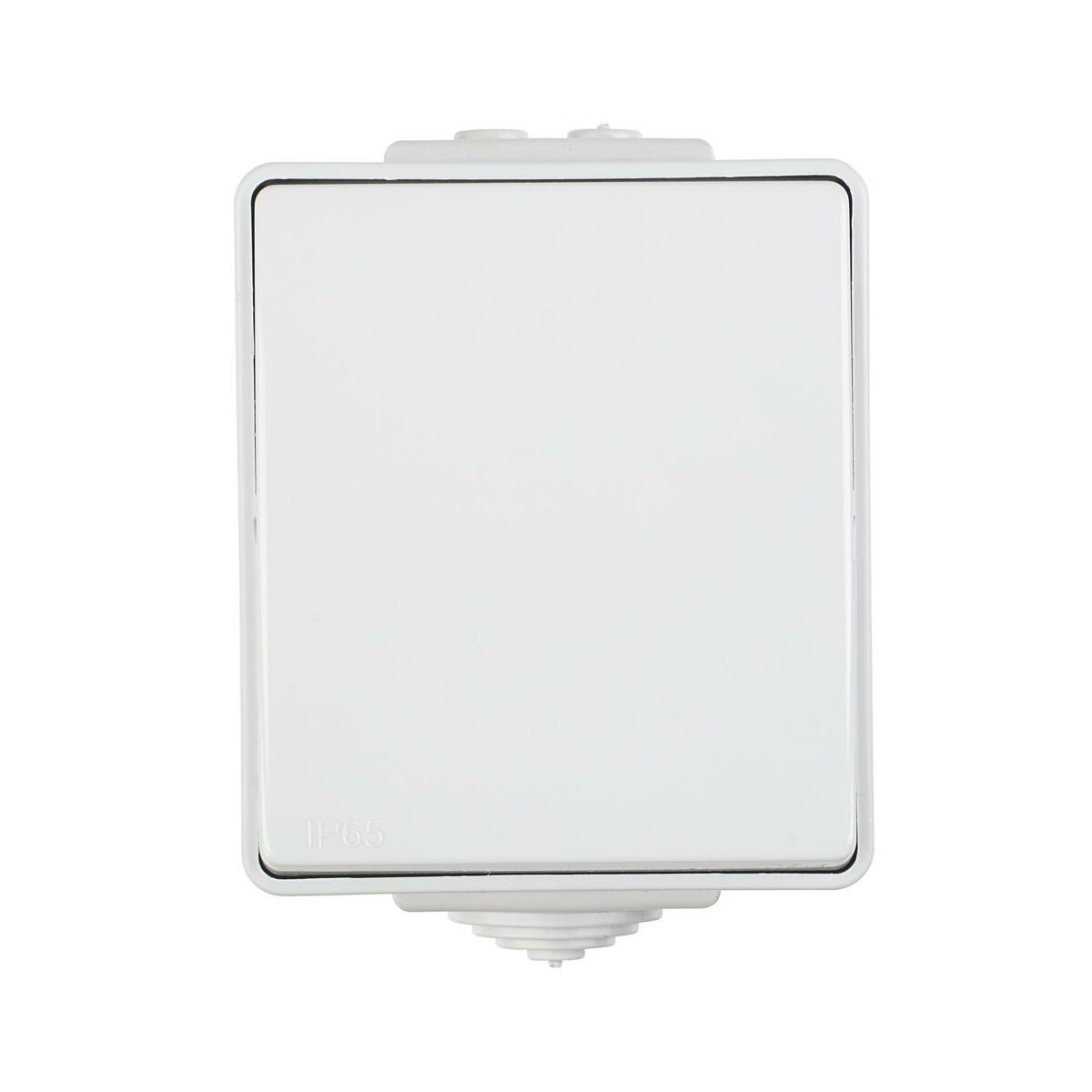 Efapel Przycisk pojedynczy SZARY IP65 WATERPROOF