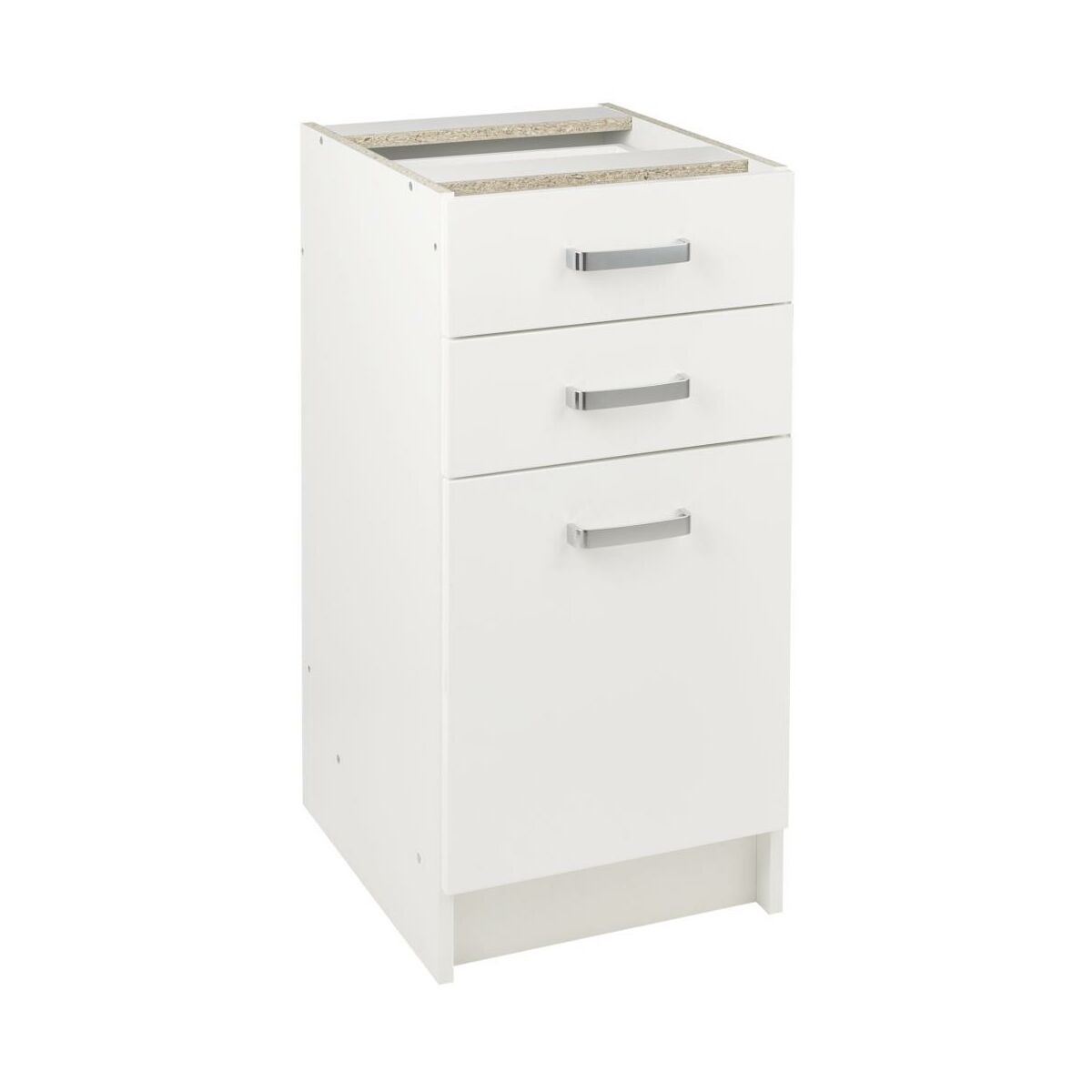 Szafka kuchenna stojąca First 40 cm kolor biały