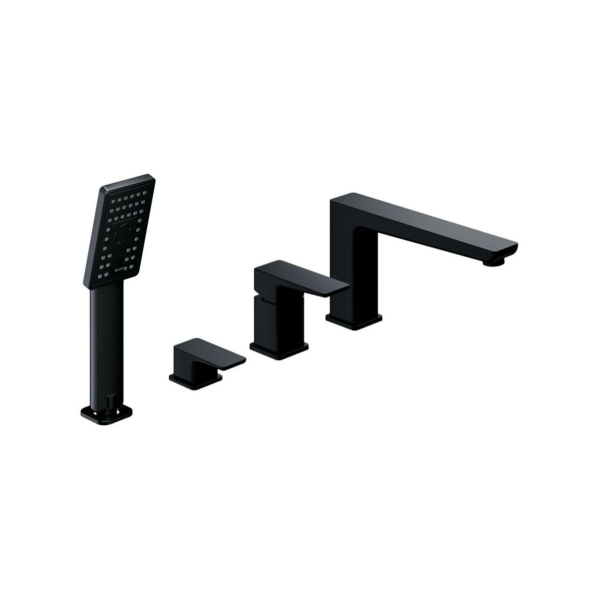Bateria wannowa czarna SAXON OMNIRES