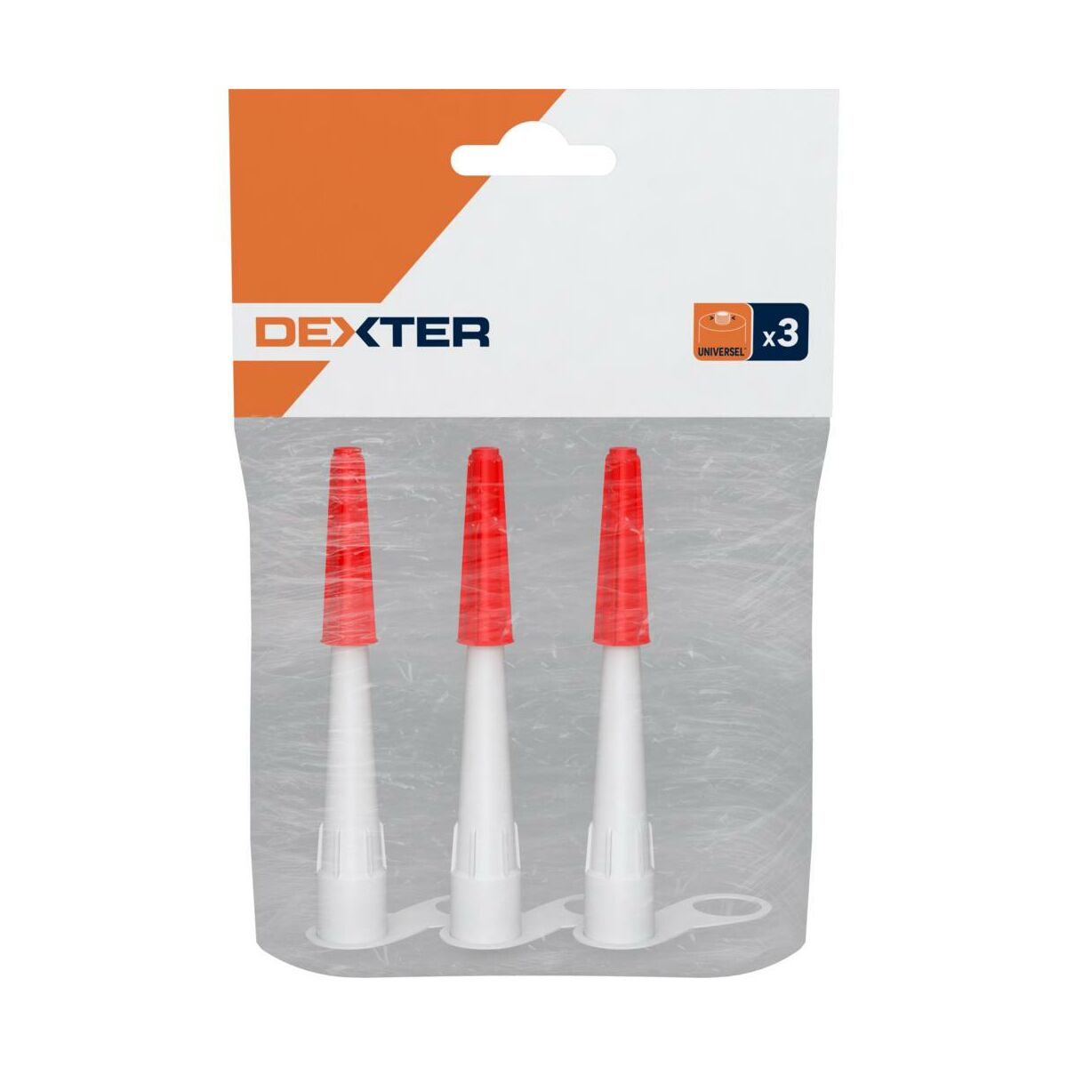 Końcówki do kartuszy 3 szt. DEXTER PRO