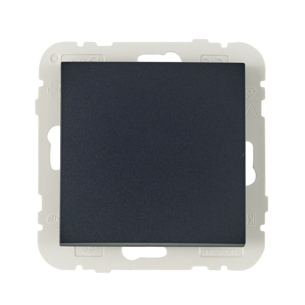 Efapel Przycisk dzwonka LOGUS 90 Czarny