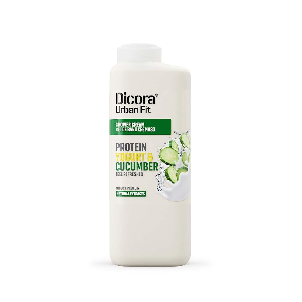 Dicora Urban Fit Dicora Urban Fit Produkty Dicora Urban Fit Żel pod prysznic Proteiny Jogurt i Ogórek 400 ml