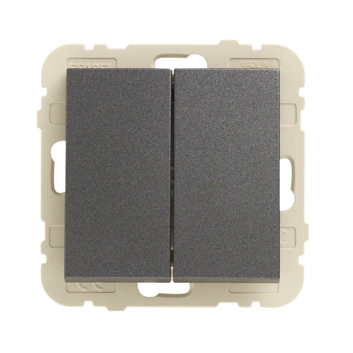 Efapel Przycisk dzwonka LOGUS 90 Grafit