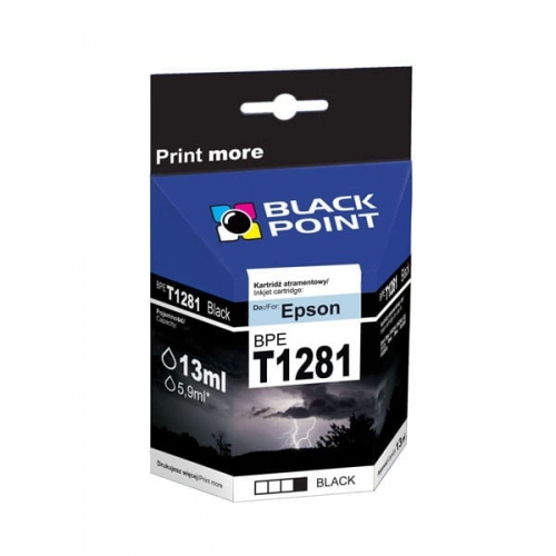 Black Point Tusz zamienny do EPSON T1281 marki black IM385-2