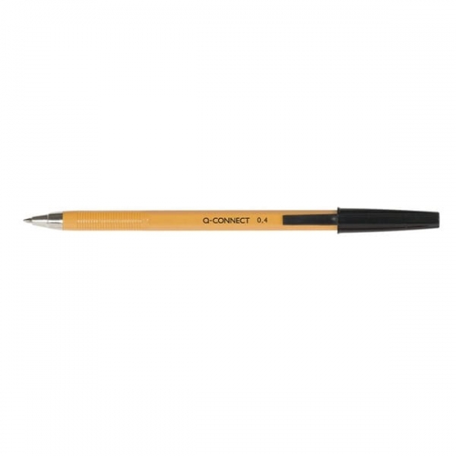 Długopis Q_CONNECT z Wymiennym Wkładem 0,4 mm Czarny PB345-2