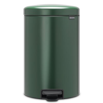 Brabantia Kosz na śmieci pedałowy NewIcon 20 l ciemnozielony 304064