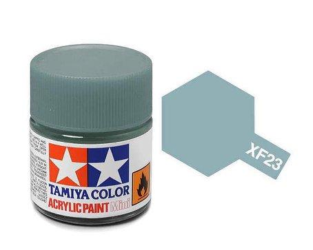 Фото - Збірна модель TAMIYA Farba akrylowa - XF-23 Light Blue matt / 10ml 81723 