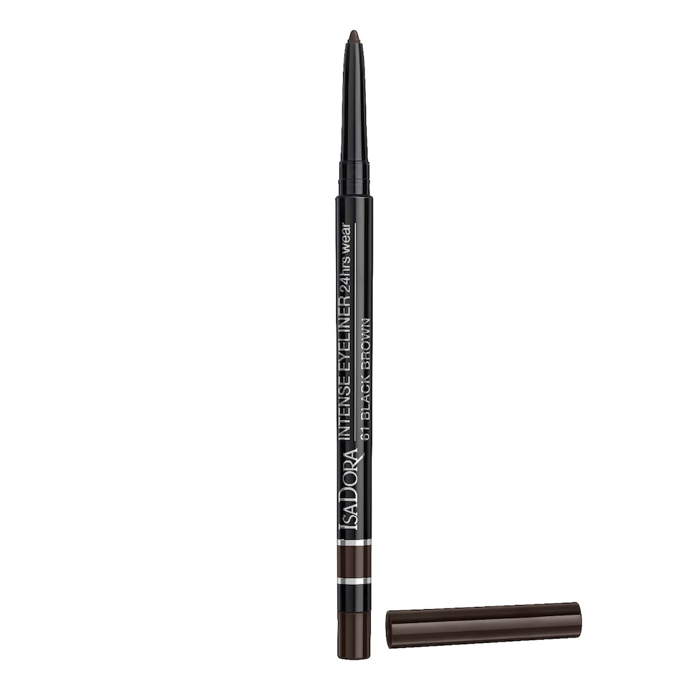 IsaDora Intense Eyeliner 24hrs wear, 61 Black Brown, 0,35 g DDE3-6303B