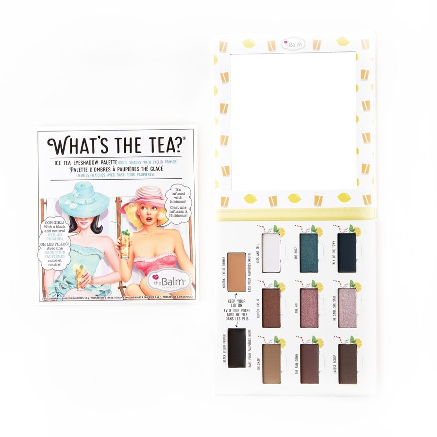 The Balm Whats The Tea$62 Eyeshadow Palette paleta cieni do powiek Ice Tea