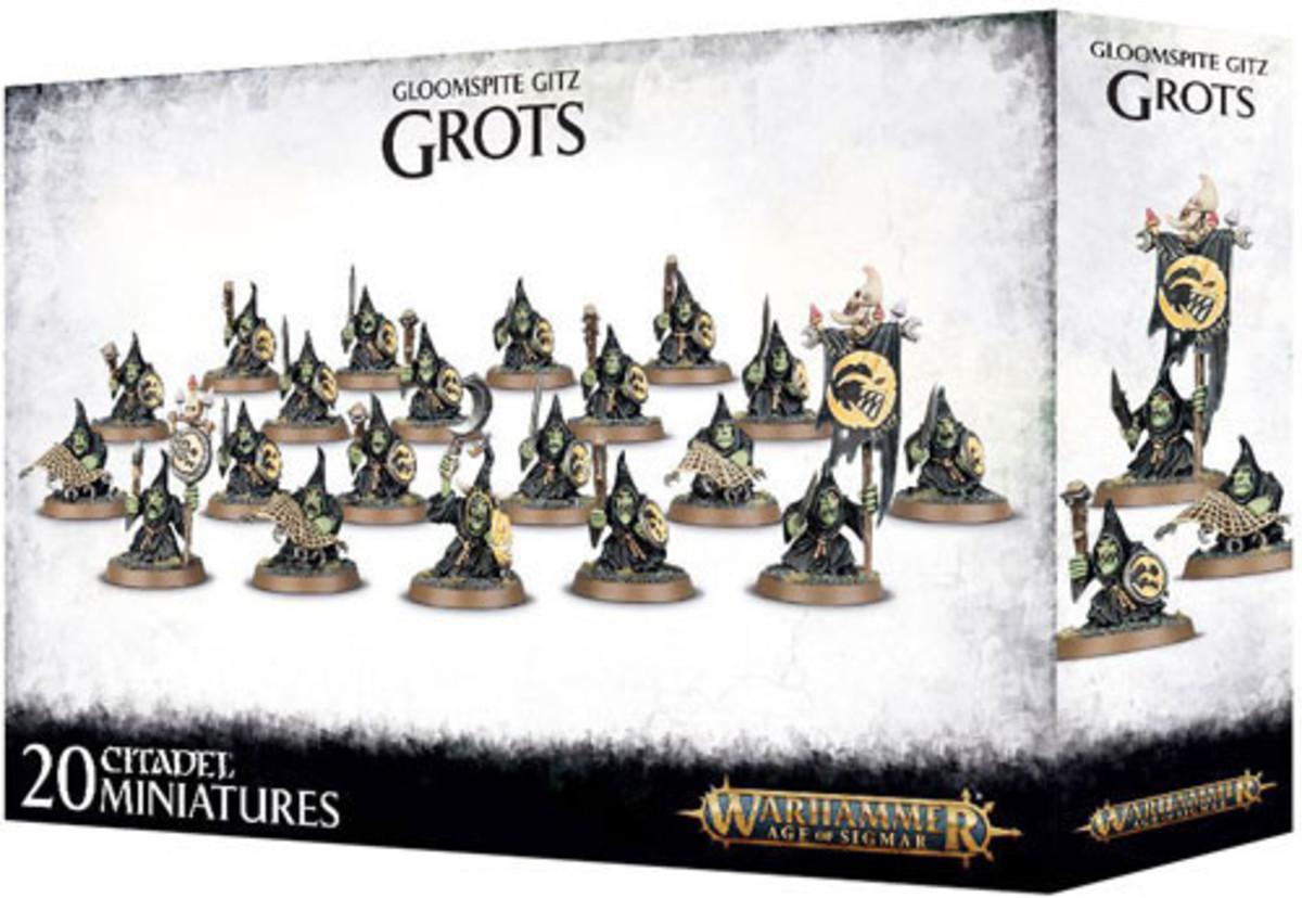 Games Workshop Gloomspite Gitz Grots (89-07) 99120209046