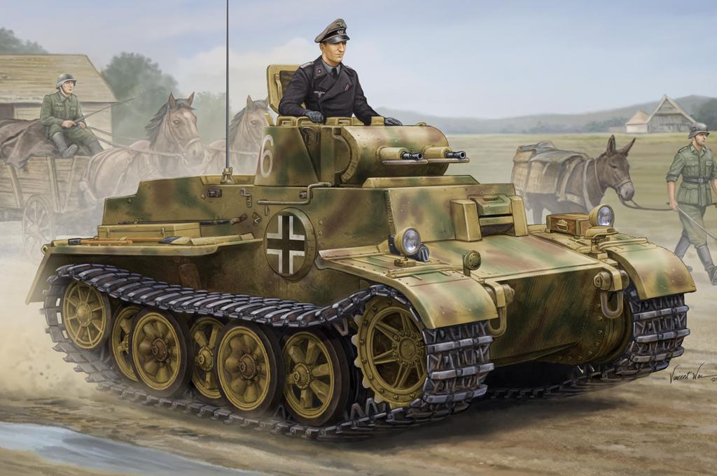 Hobby Boss PzKpfw I Ausf.F(VK1801) Late 83805