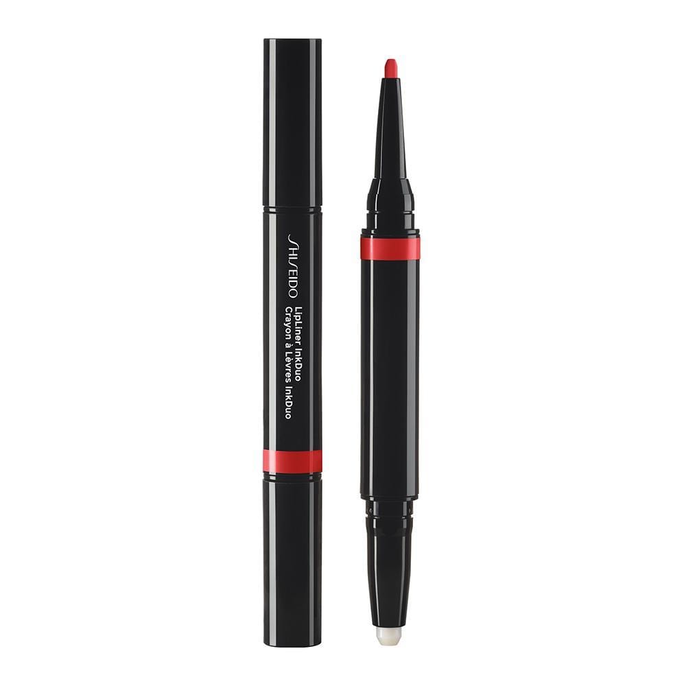 Shiseido LipLiner InkDuo szminka i konturówka do ust z balsamem odcień 07 Poppy 1,1 g