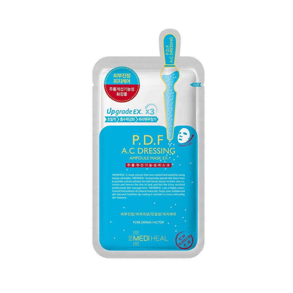 Mediheal P.D.F A.C Dressing Ampoule Mask EX 25 ml Przeciwzmarszczkowa maska-ampułka Mediheal