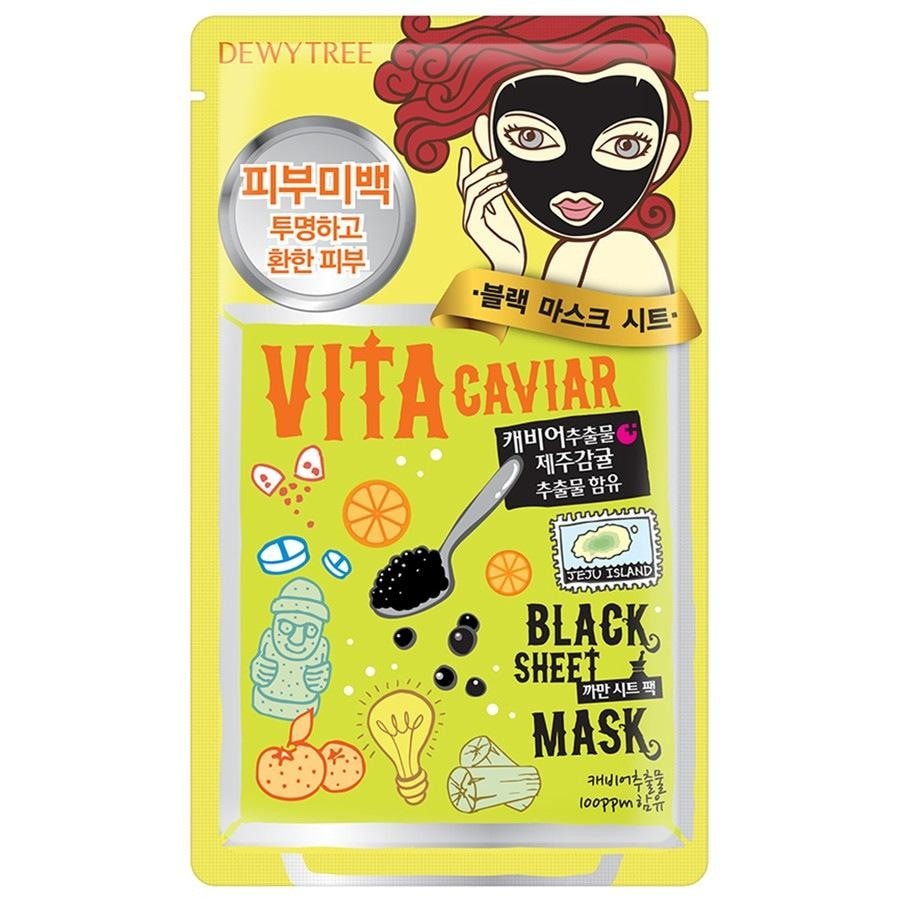 Dewytree Dewytree Maseczki Black Mask Vita Caviar 30.0 g